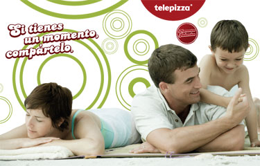 Grafica Pared Local Madrid Telepizza