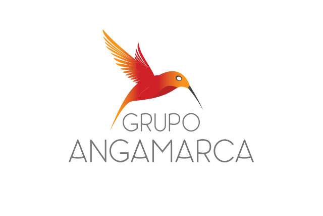 Logotipo Angamarca Blanco